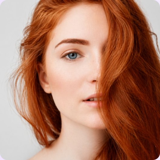 Radiant skin after PDRN treatment